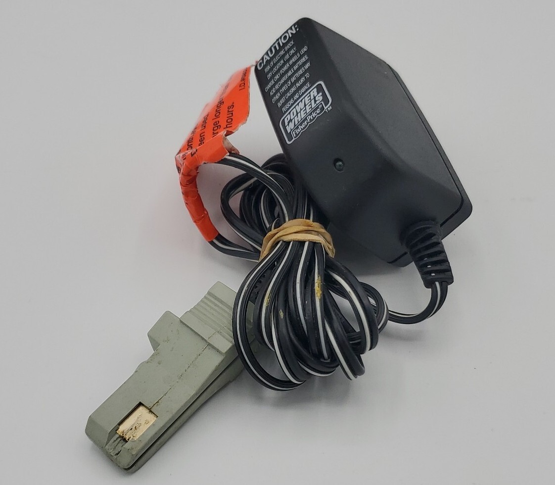 Power Wheels Fisher Price Power Cord Class 2 Battery Charger Model # 00801-1480