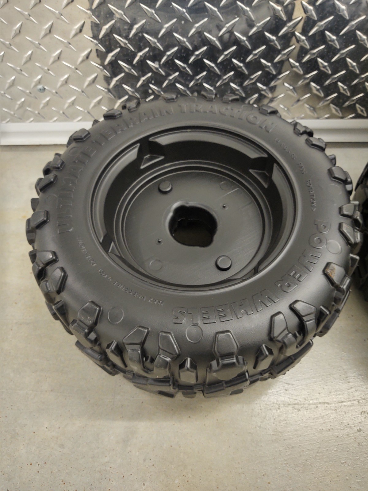 Power Wheels, Ford F-150, 2 pk Passenger Front Wheels, K8285-Q802-01, K8285-2039