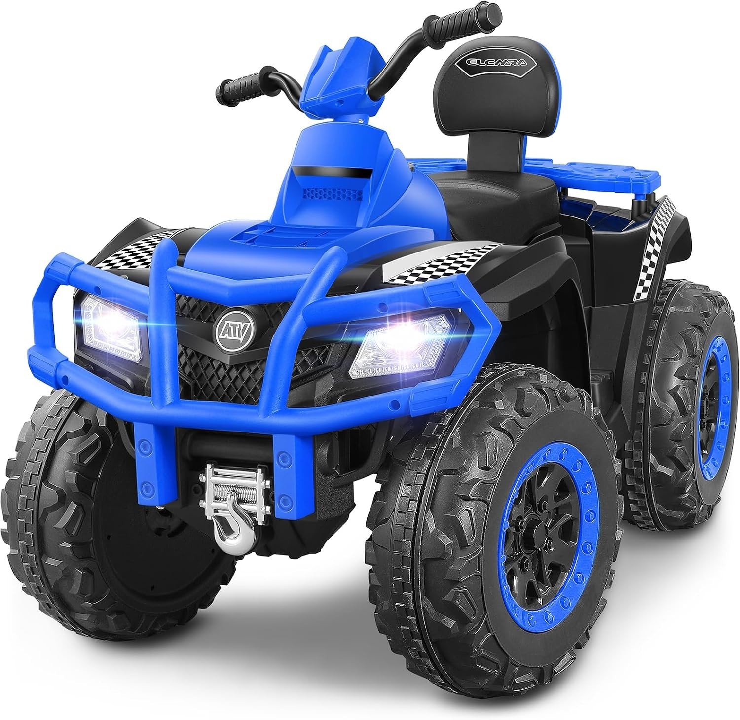 24V Kids Ride on ATV 4 4WD Off-Road 4 Wheeler Ride on Car