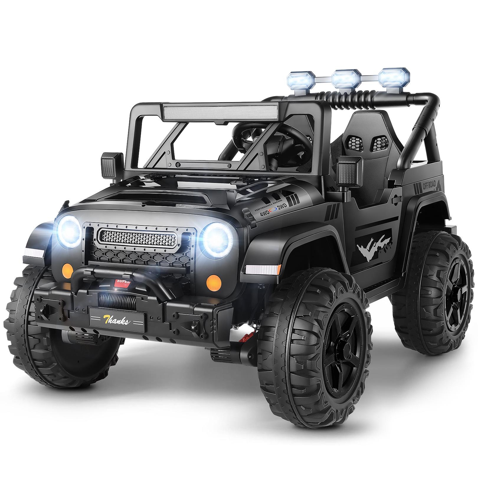 Ride On Car 24V 2WD/4WD Electric Car 4x4Off-Road Battery Powered with Remote