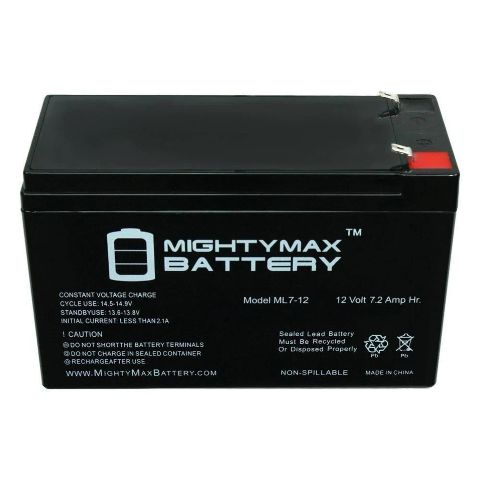 12V Battery for Kids Ride On Car 12 Volt Battery for Power Wheels 7 Amp Hr. New