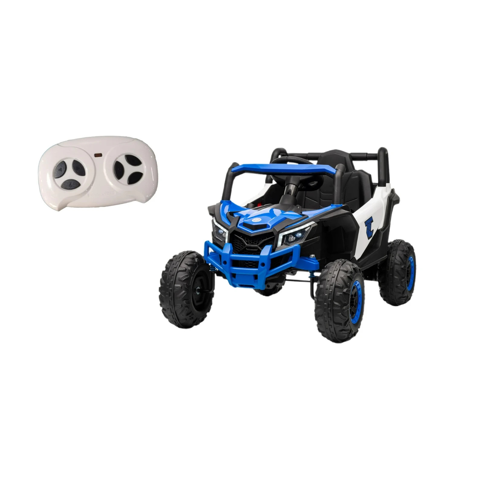 Timberline Thunder S 12V All-Terrain Battery-Powered Ride-On, Blue, Ages 3+