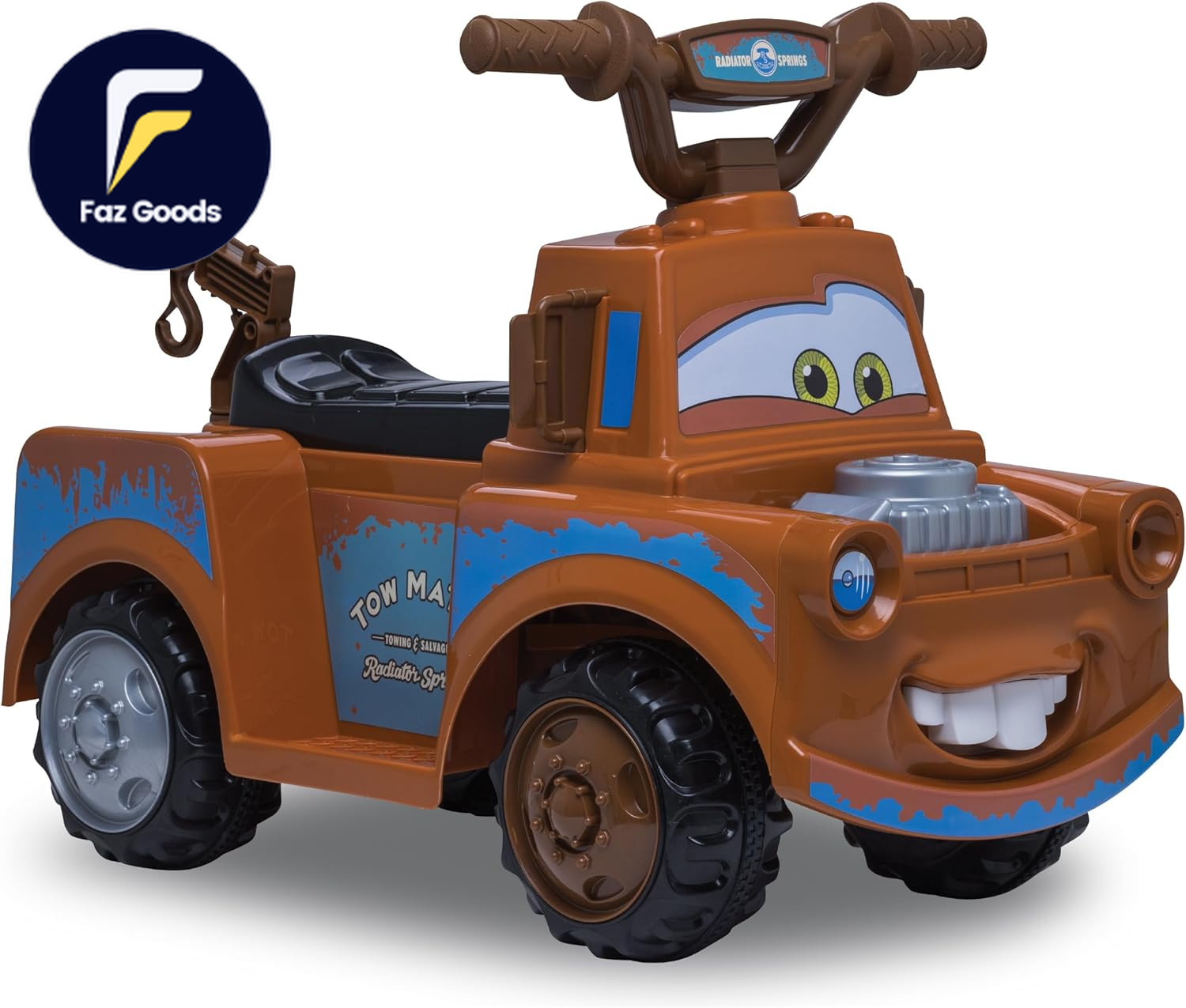 Toddler Disney Cars 3 Tow-Mater Electric Quad Ride-On Kids 1.5-3 Years Old 6 Vol