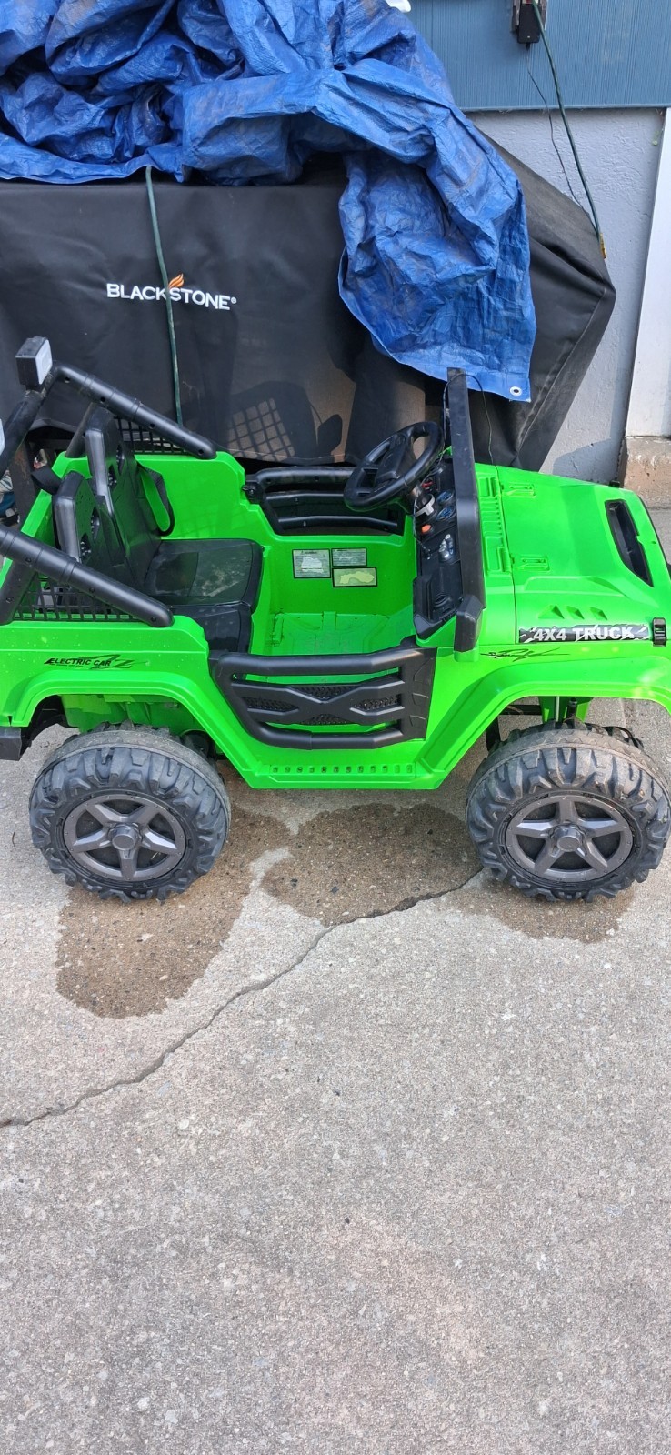 Kids 24V Green Electric Ride-On 4×4 Truck Battery Powered HY2008RX-24V