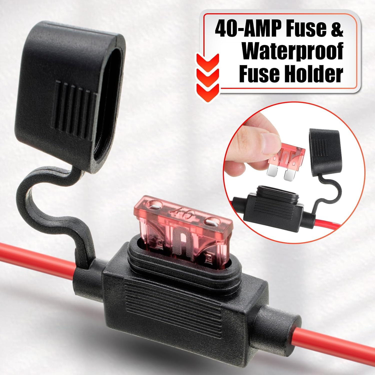 12 AWG Wire Harness Connector Replacement Compatible with Peg Perego 12 Volt …