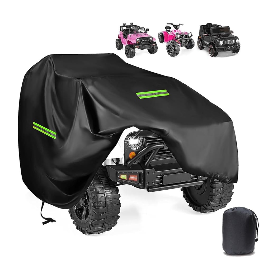 Kids Car Cover 420D Ride on Toy Covers for Kids Electric Vehicle,55*33*32” NEW