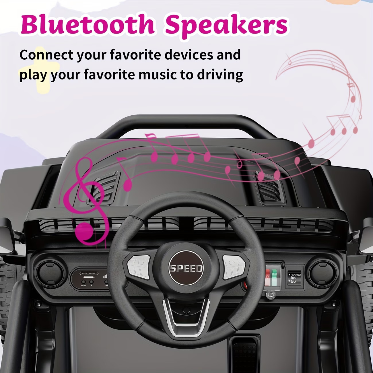 Ride On Truck, 12V7AH Children’s Electric Vehicle, Equipped with Parent Remote