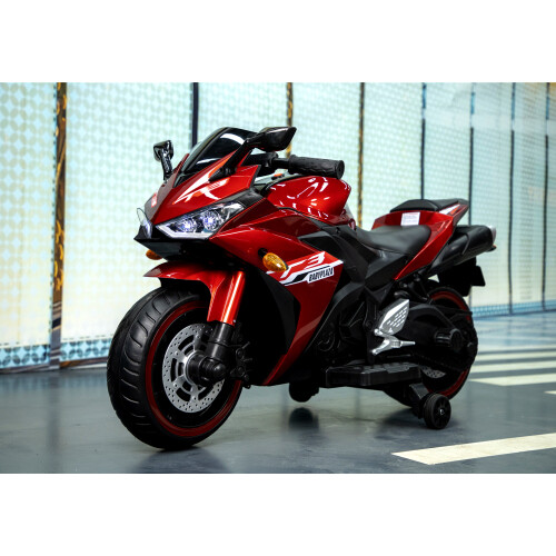 Kids Ride On Dirt Bike 12V Electric Motorcycle Boy Girl Child Training Wheels