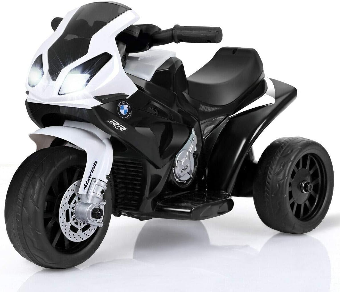 Licensed BMW Kids Electric Motorcycle – Safe 3-Wheel Rider with Music & Lights