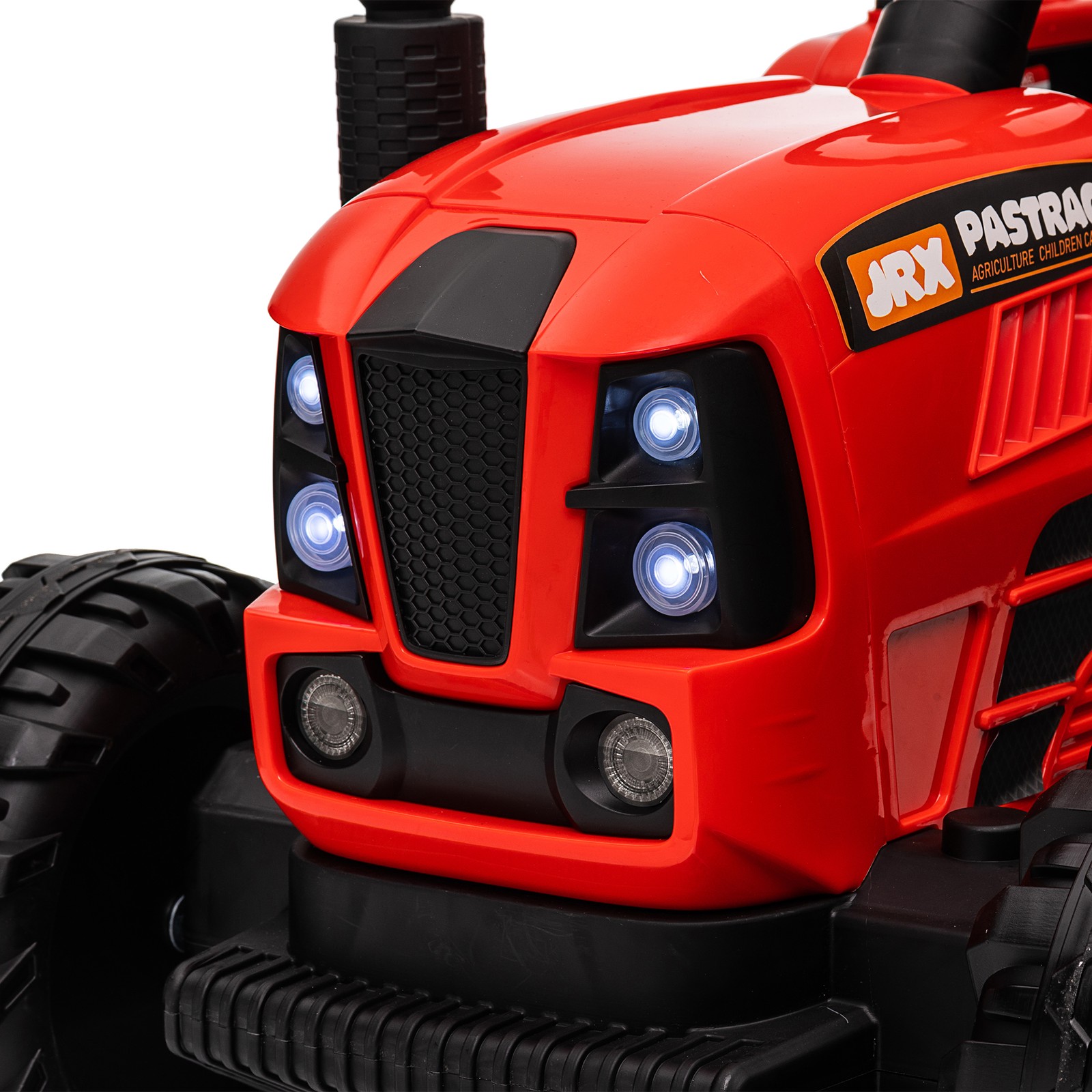 Ride on Tractor 24V 400W Powered Electric Tractor Toy electric car for kids Red