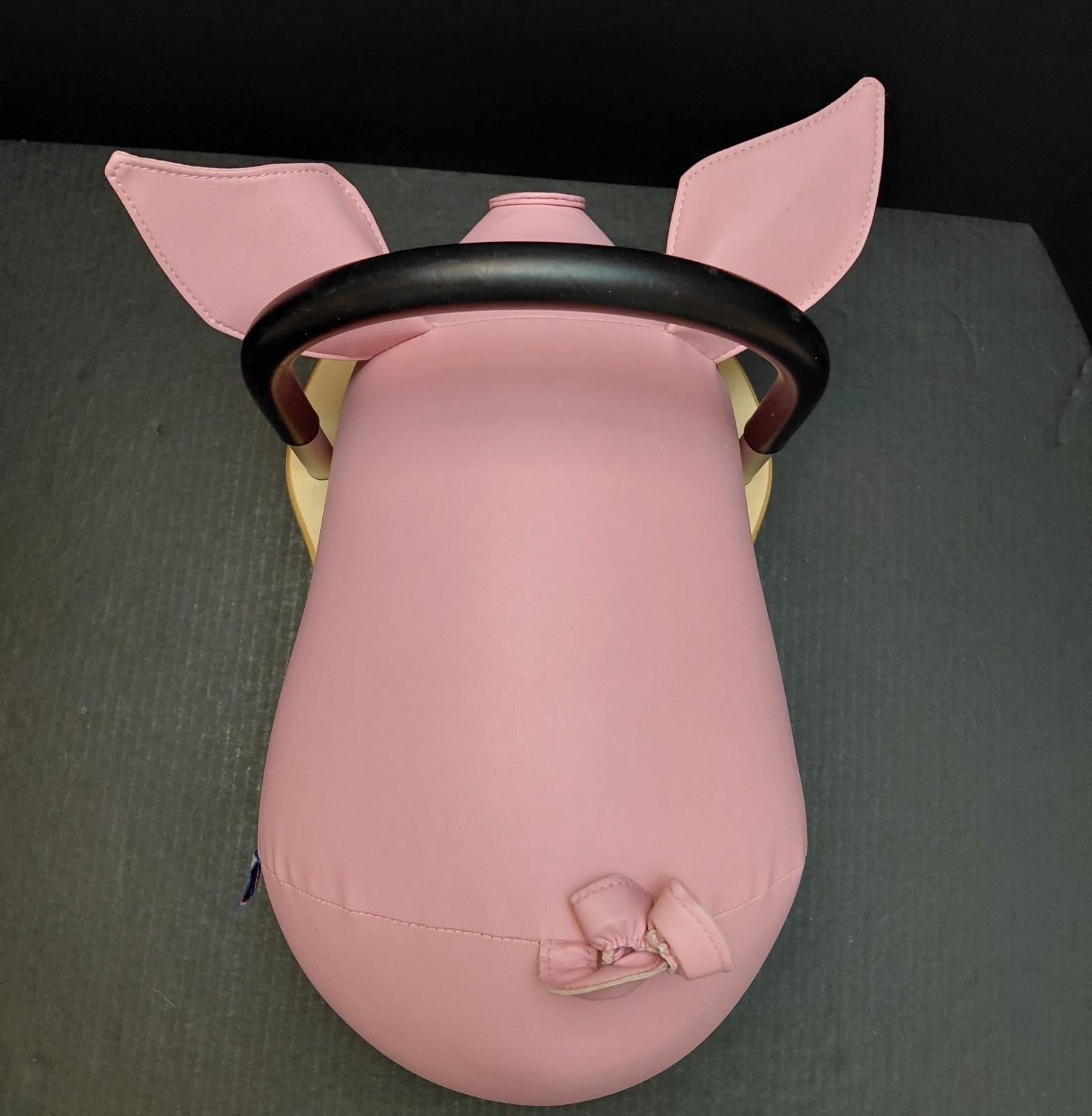 Wheely Bug Pig Ride On Toy Pink Rolling Toddler Scooter Prince Lionheart