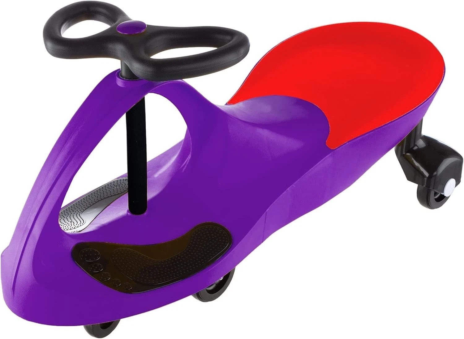 Easy-Use Purple Wiggle Car – Non-Pedal Ride-On Toy for Creative Play Ages 3+