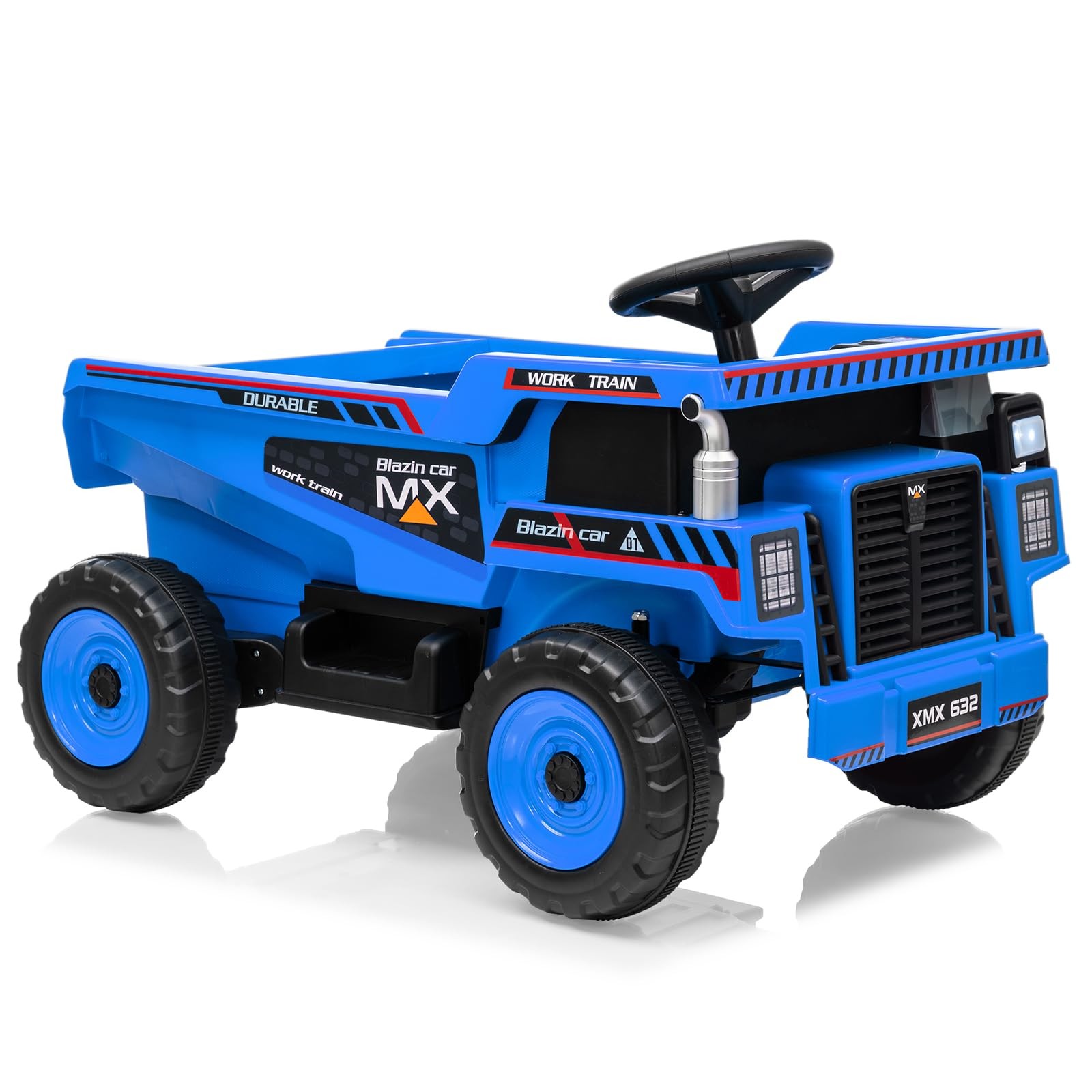 Garvee 12V Ride On Dump Truck for Kids, Ride On Car with Remote Control