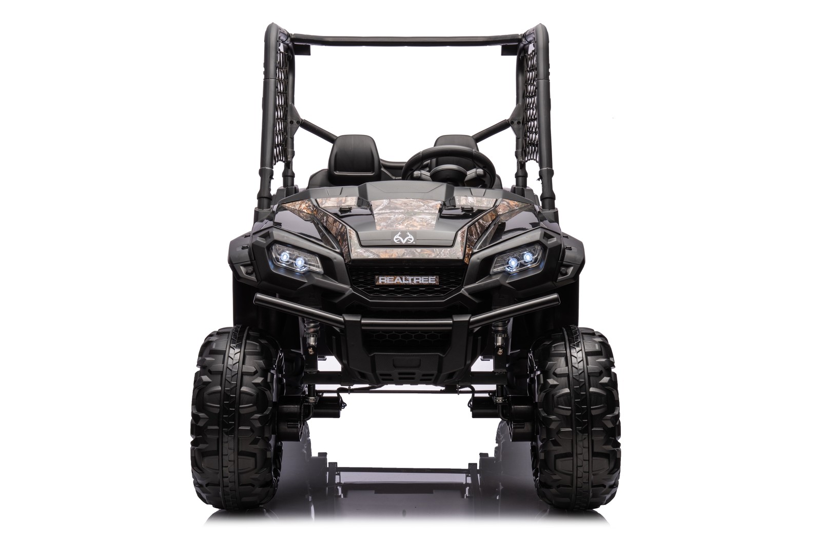 24V Realtree Camo UTV Battery-Operated Ride On Toy Remote Age 3+ Realistic