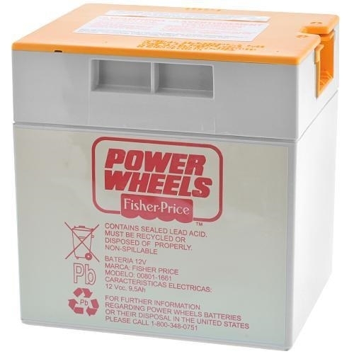 Power Wheels J4394 Blue Jeep Hurricane Replacement 12V Rechargeable Battery
