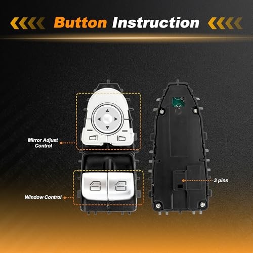 Car Power Window Switch No.2059050302 Window Control Switch for Mercedes-Benz