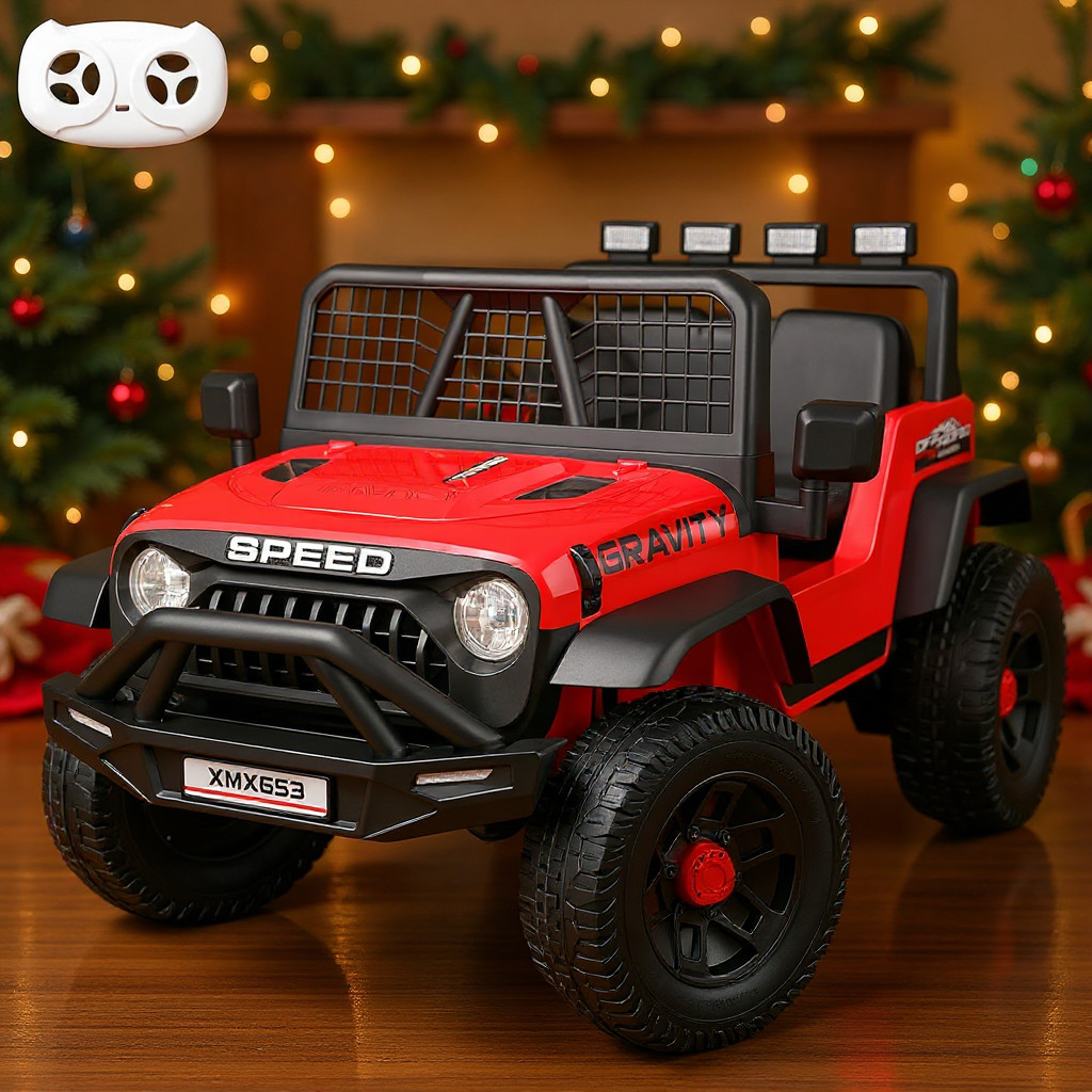 24V Ride on Car with Remote Control Toddler Electric Car 2×100W Strong Motors
