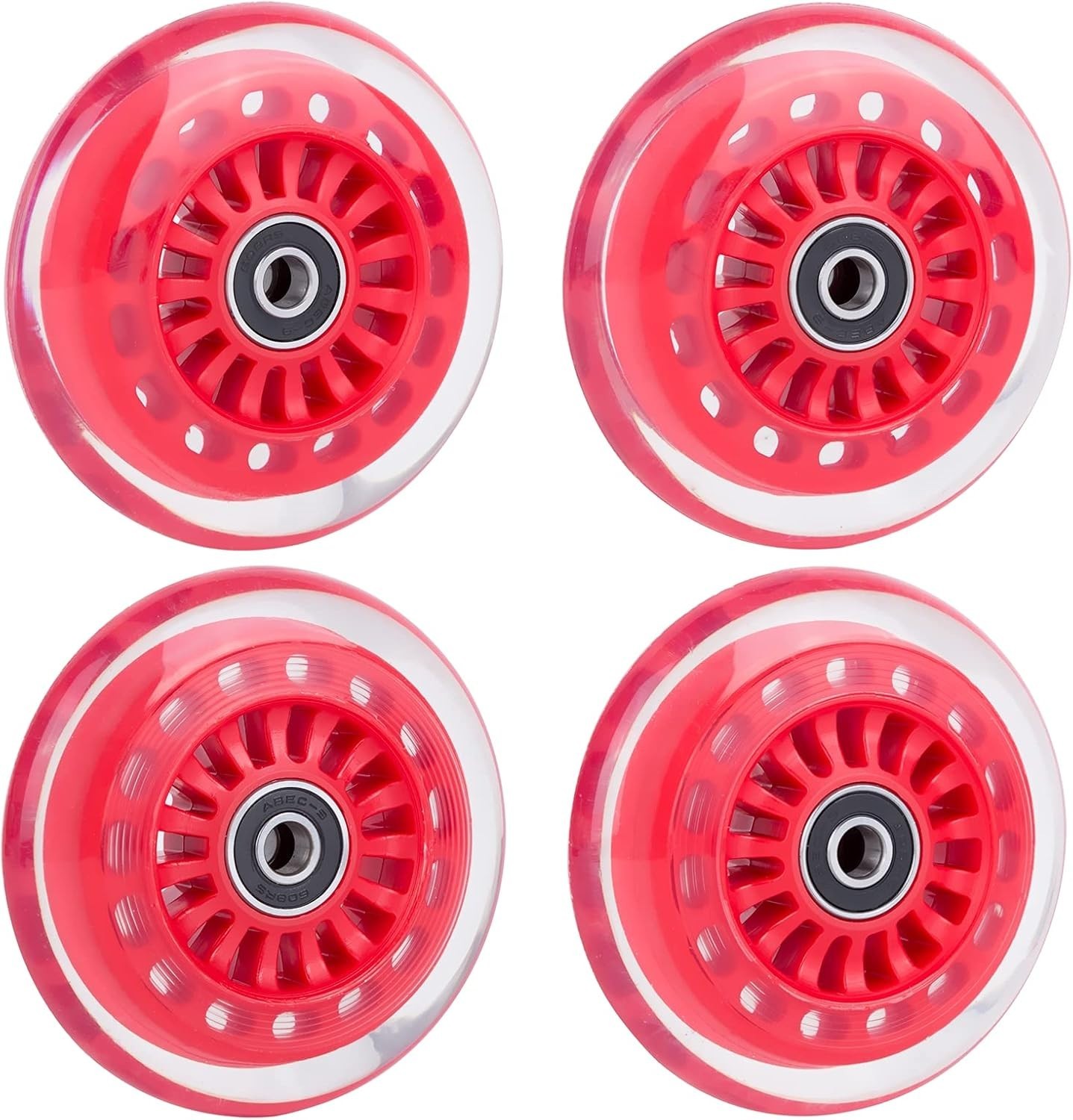 Kid-Friendly Polyurethane Replacement Wheels for All Twist Wiggle Cars – 4 Pack