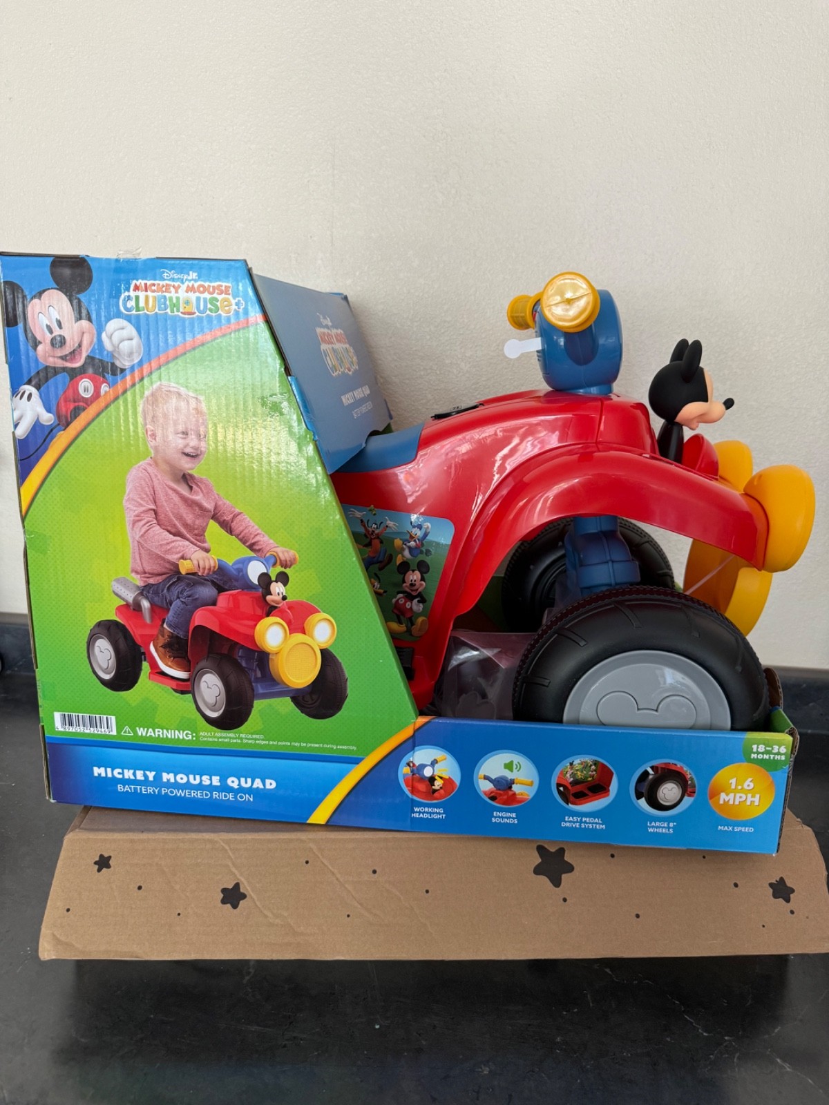 Mickey Mouse ATV Ride On 6v