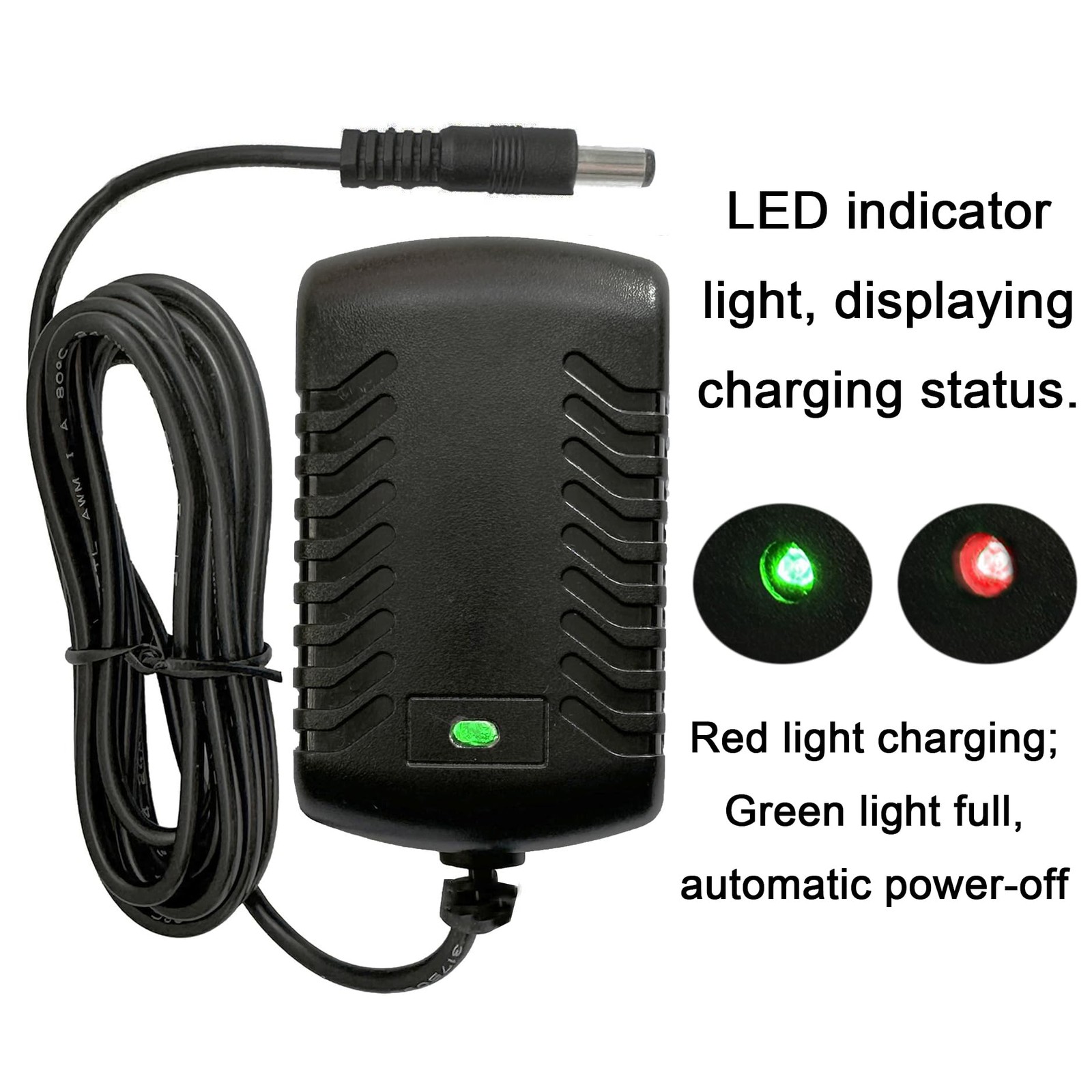 12V Battery Charger for Kids Ride on Toys, Choice Products Wrangler SUV Kid Trax