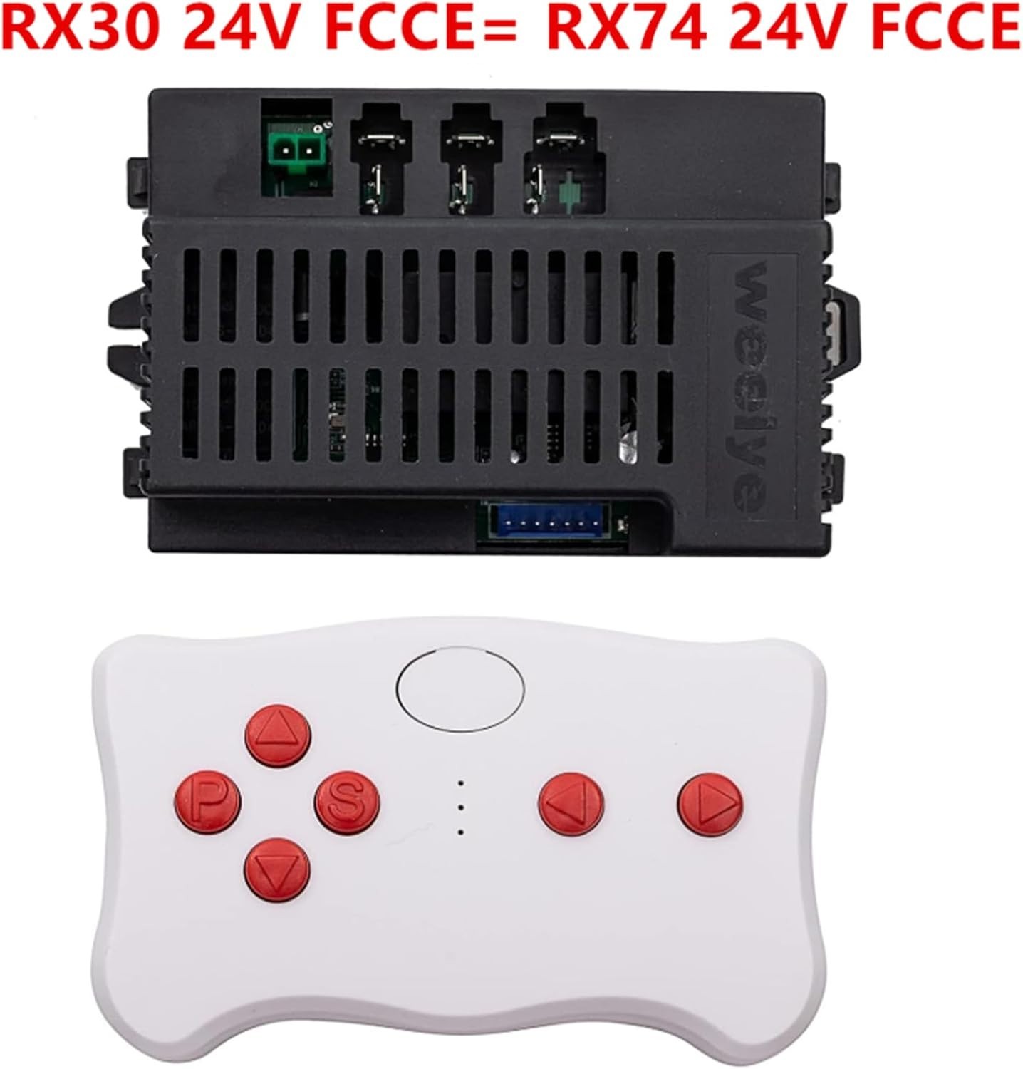 Bluetooth Remote Control and Receiver Kit for Children’s Car
