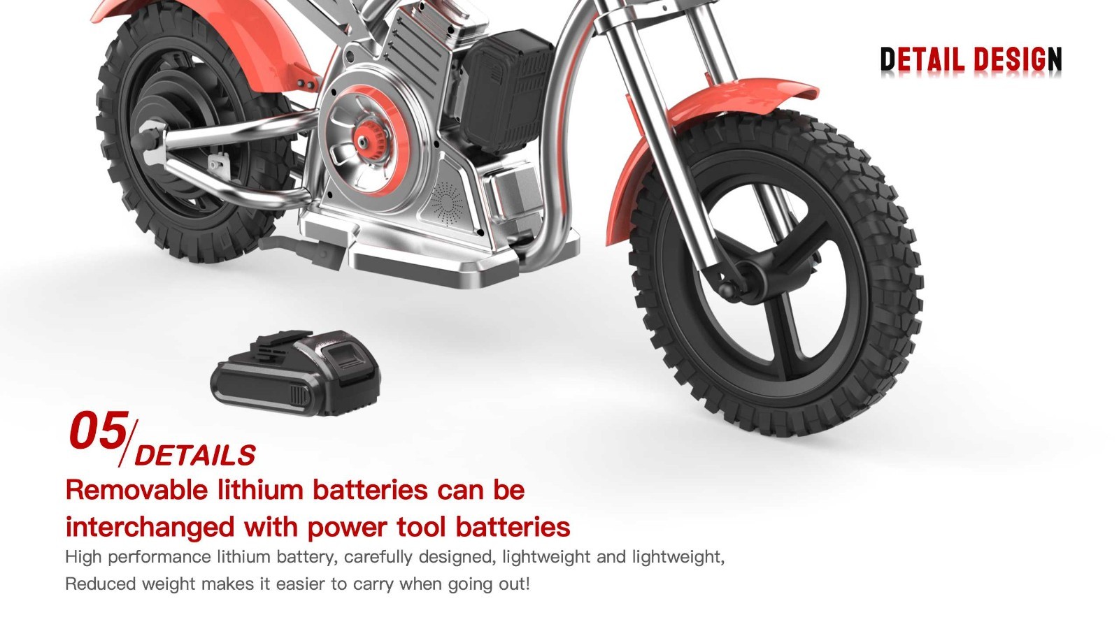 KB-20H Kids Motorcycle 12Inch Electric Bike Small Size Chopper Bike For Kids