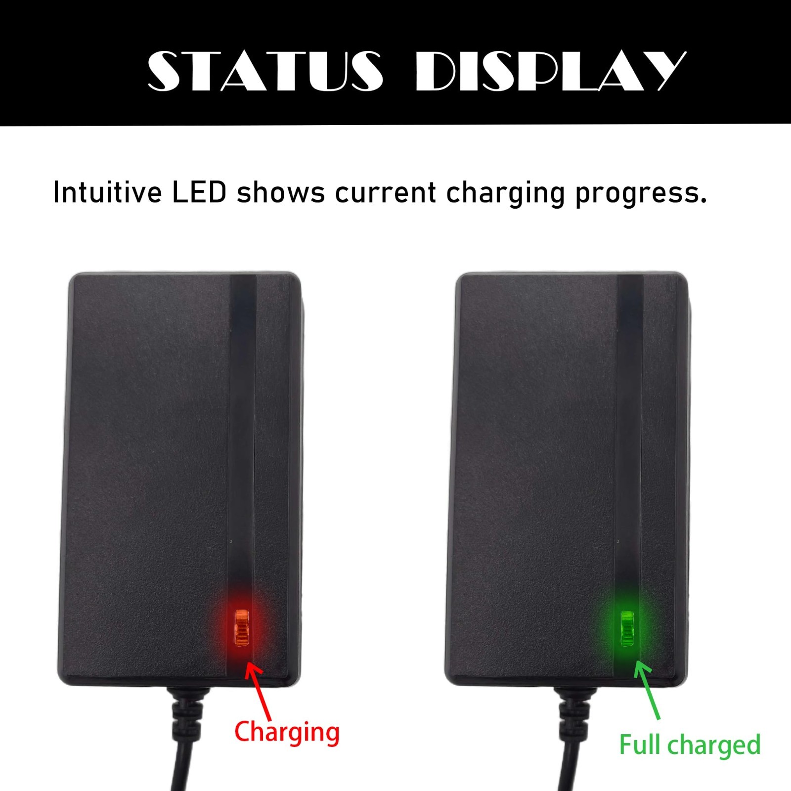 Multi-Voltage Charger for Kid’s Ride-On Cars | 6V, 12V, 24V Power Adapter | Univ