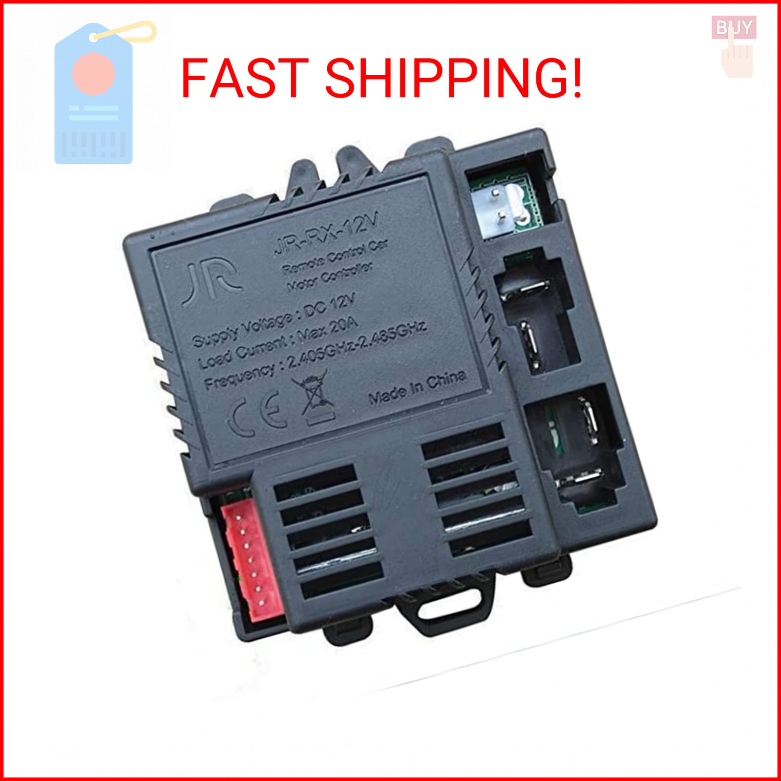jiaruixin B Socket JR-RX-12V Receiver Match 2.4G Bluetooth Remote Control Access