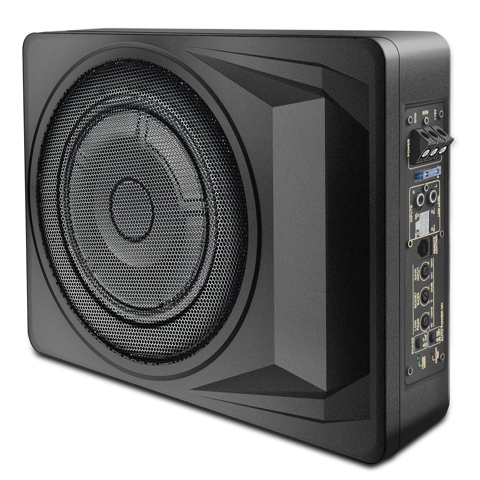 litillbuly 1200W Car Subwoofer,10 Inch Slim Under Seat Car Subwoofer and Amp …