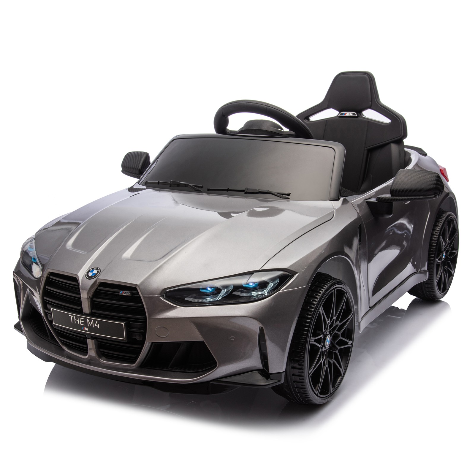 12v Kids ride on toy car 2.4G W/Parents Remote Control 3 Speed Adjustable Silver