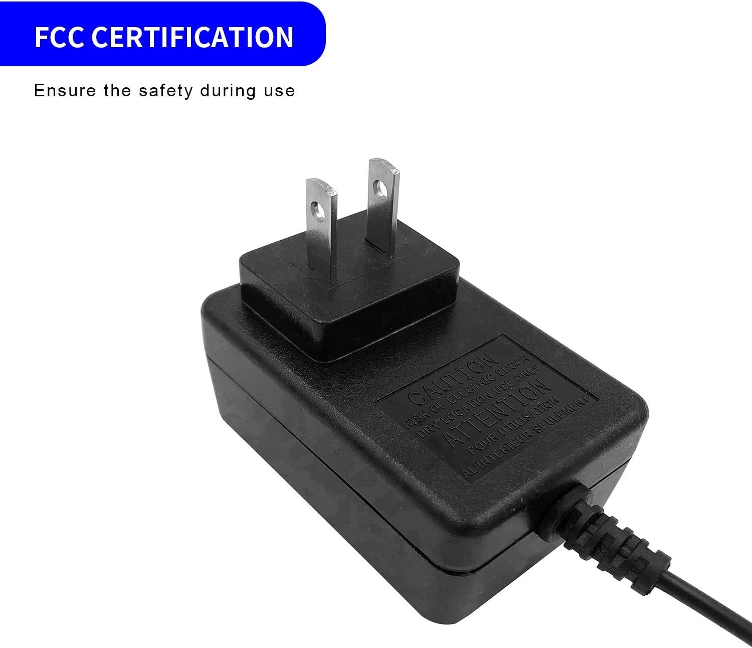 24V Charger for Ride On Car, 24 Volt Kids Battery Charger with Charging Indic…