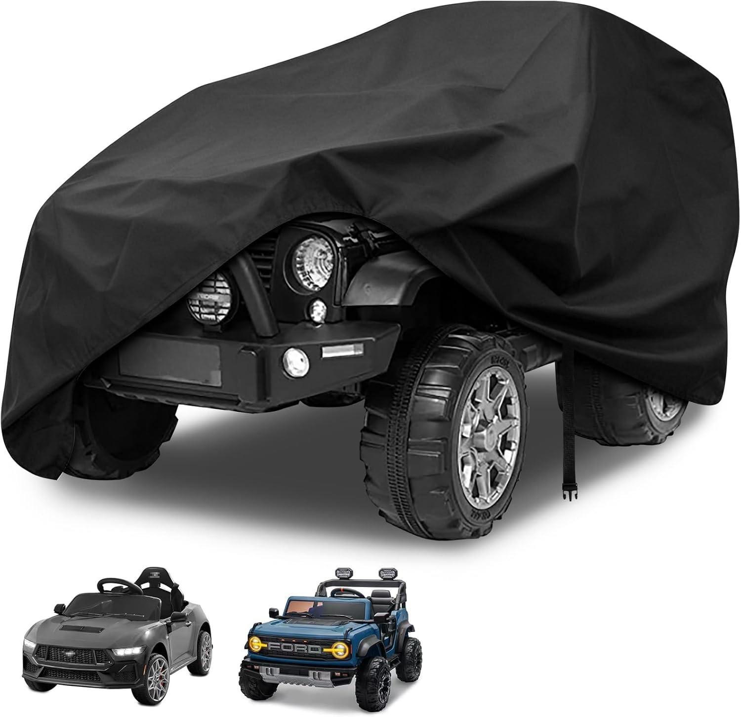 Kids Waterproof Toy Car Cover – Complete UV & Weather Protection – 52″ x 24″