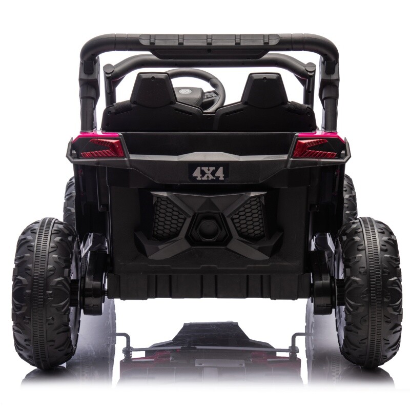 24V Kids Ride On UVT Car 4-Wheels Electric Car Toys Off-Road W/Remote for Kid 3+