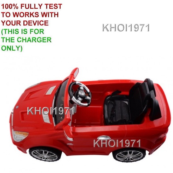 Charger AC adapter for TY557897BK COSTWAY Mercedes-Benz SL65 Electric Kids Ride