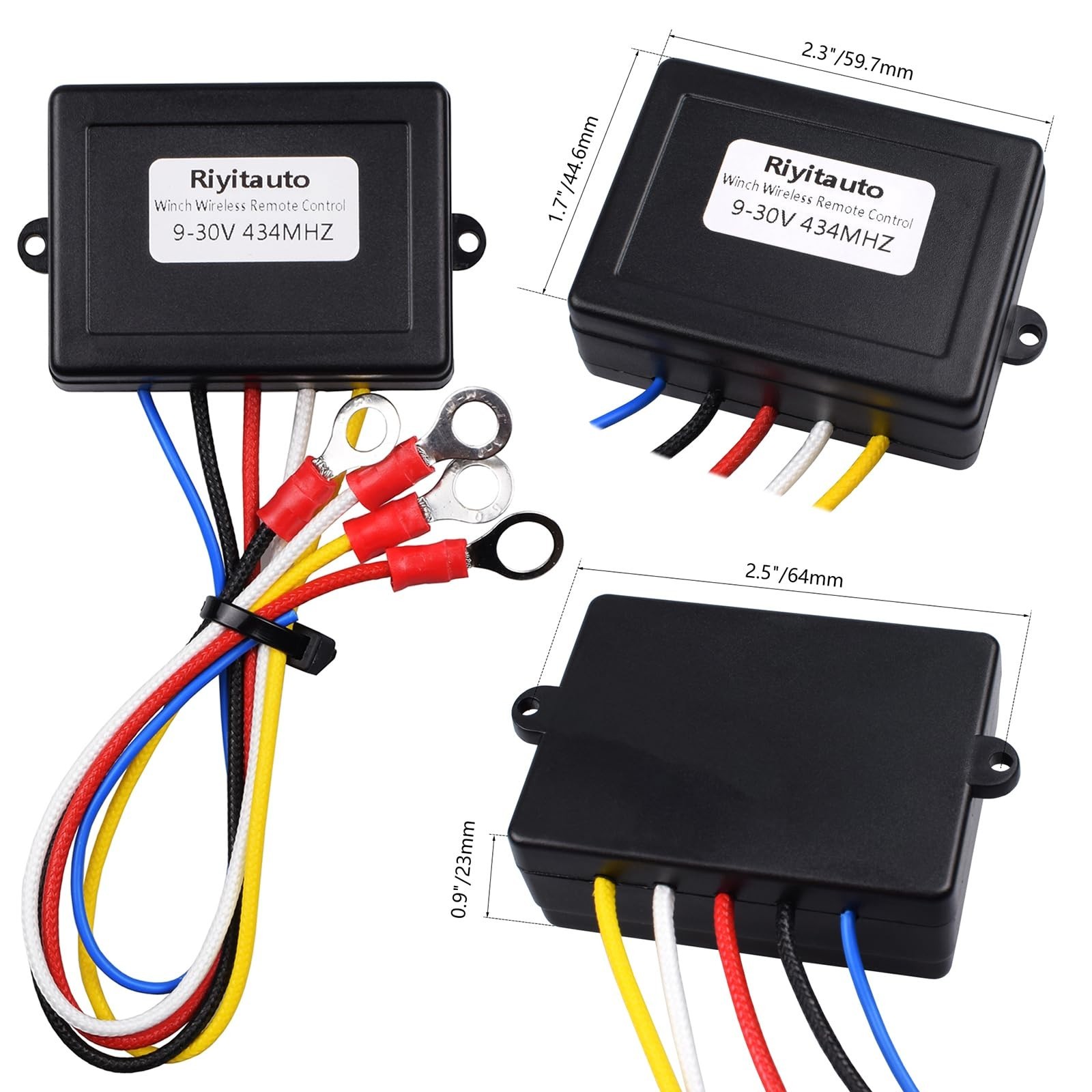 Wireless Winch Remote Control Kit for Car Truck Jeep ATV SUV 12V Handset Swit…
