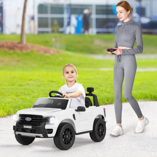 12V Electric Kids Ride on Car Licensed Ford Ranger with Remote Control and Music