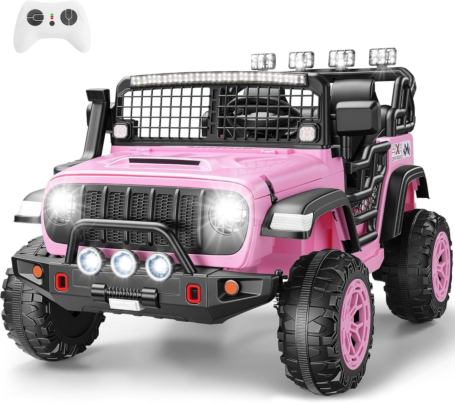 Ride on Car for Kids 24V Electric SUV w/Remote Control, 2x200W Motor Bluetooth🎁