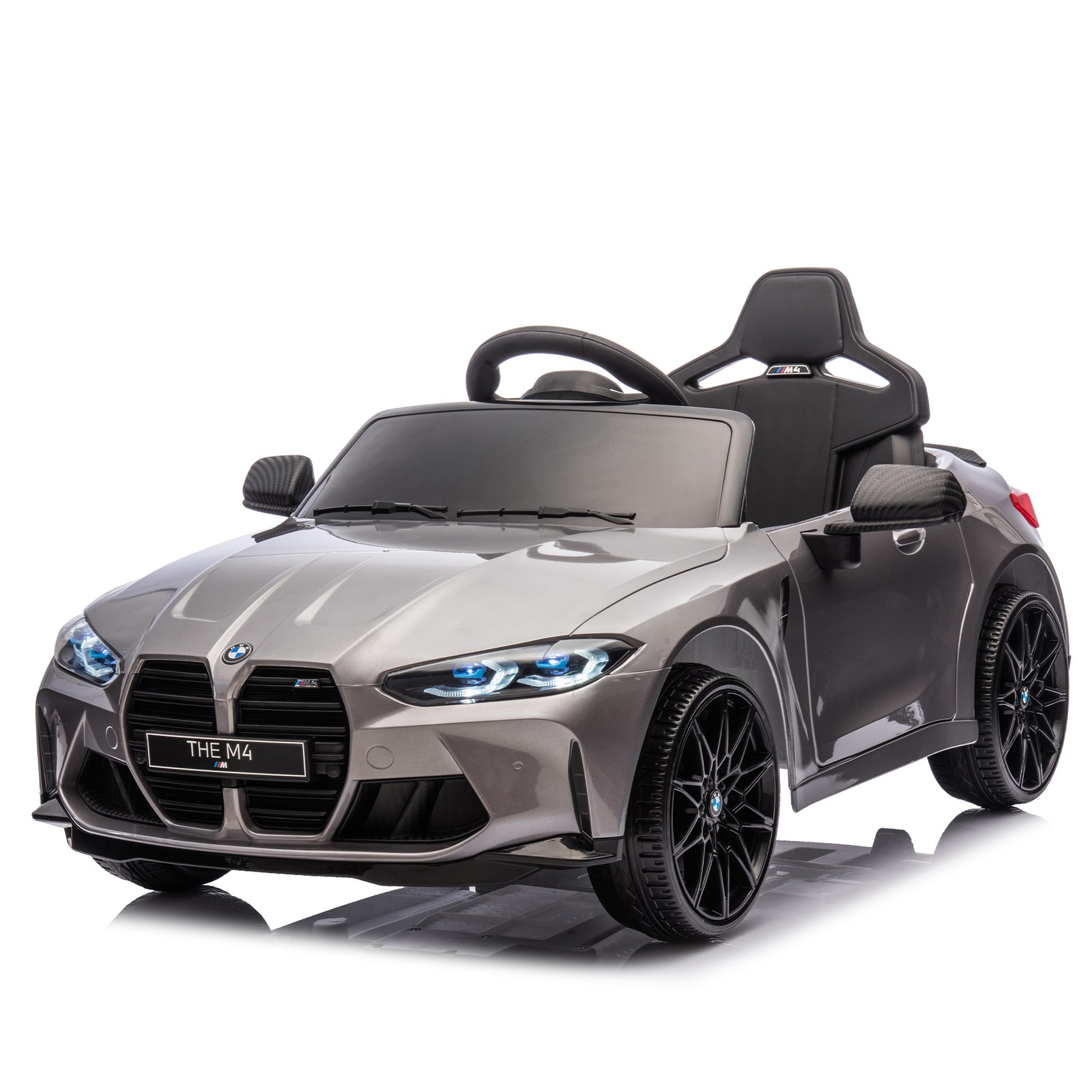 12v Kids ride on toy car 2.4G W/Parents Remote Control 3 Speed Adjustable Silver
