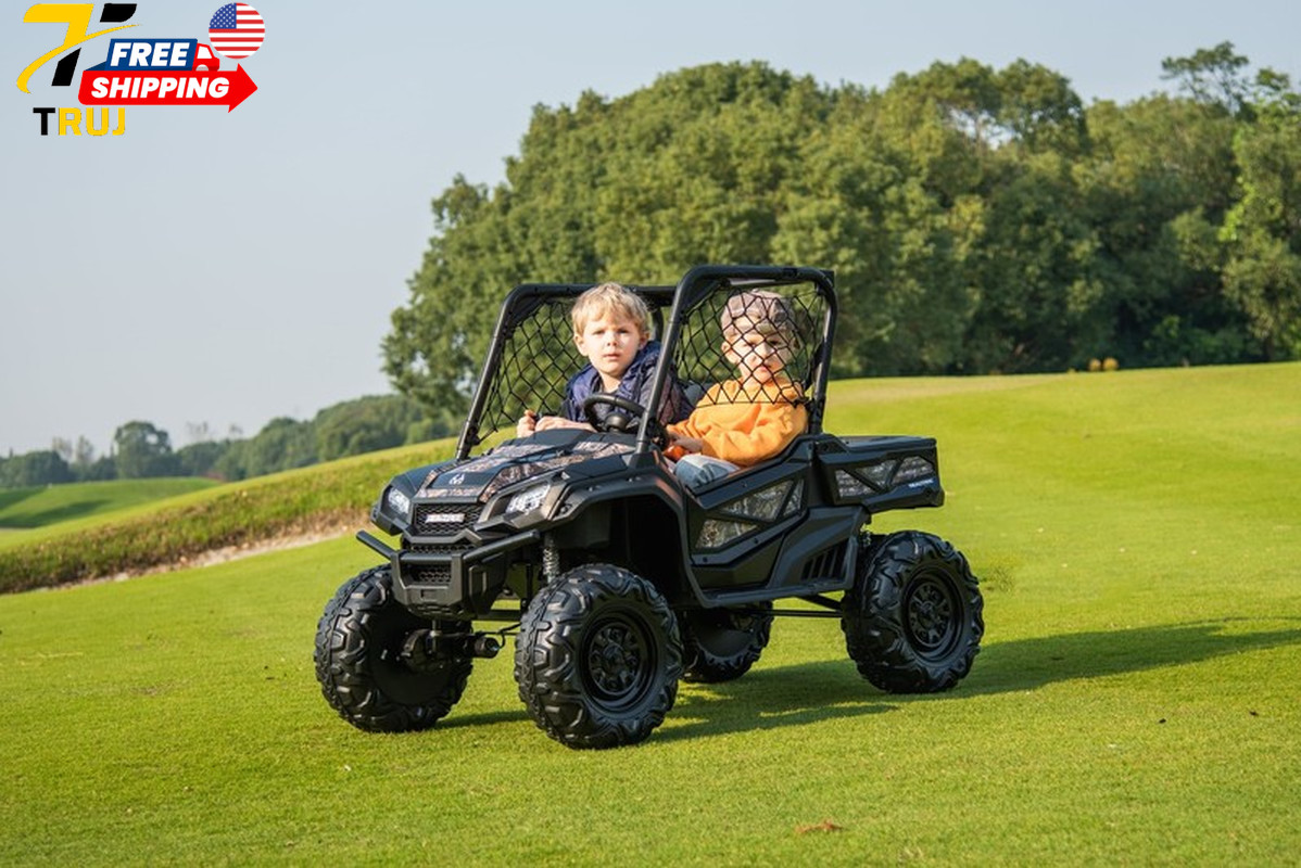 24V Realtree Camo UTV Battery Operated Ride On Toy Remote Age 3+ Realistic NEW