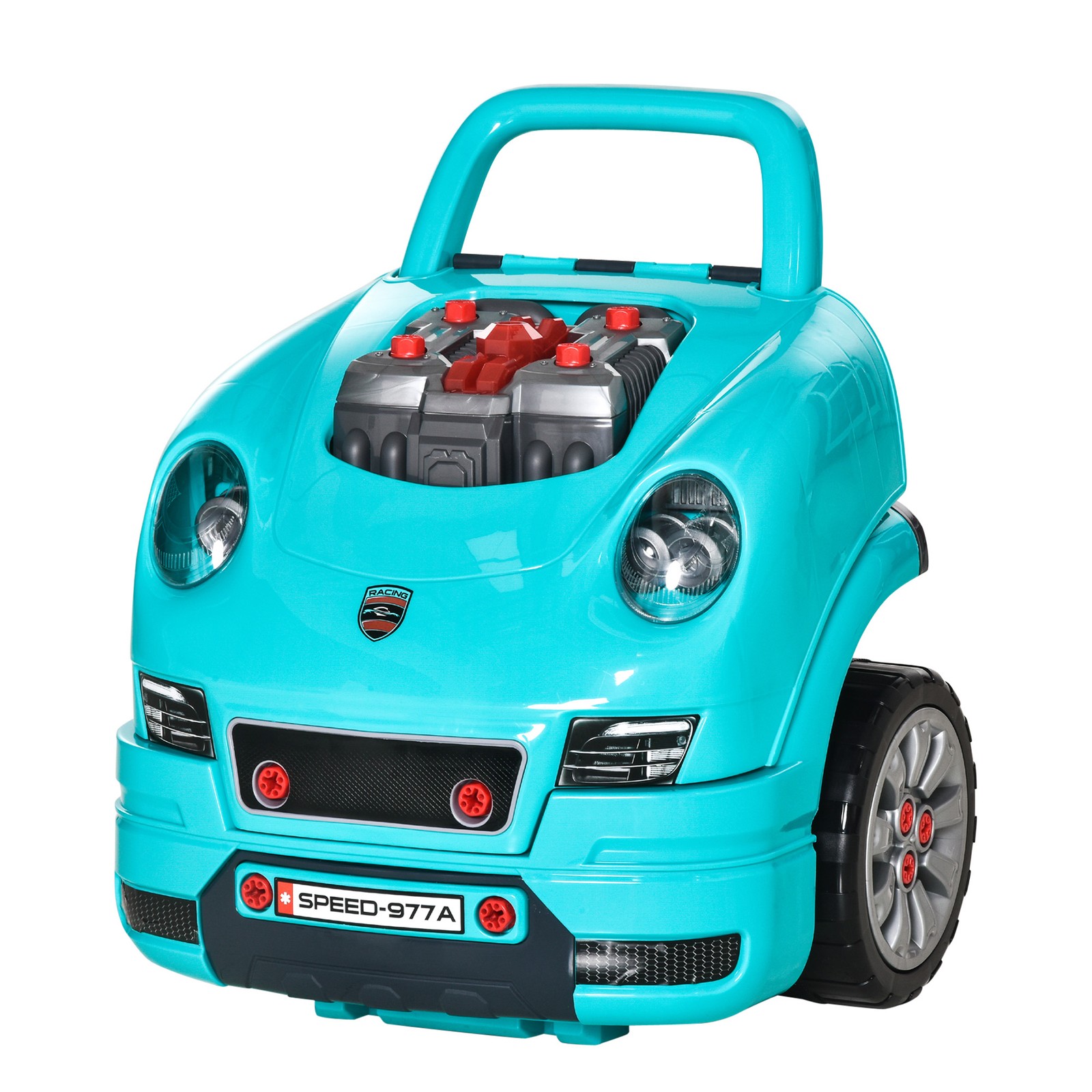 Workshop Kids Car Engine Toyset Educational Car Play Maintenance Repair Station