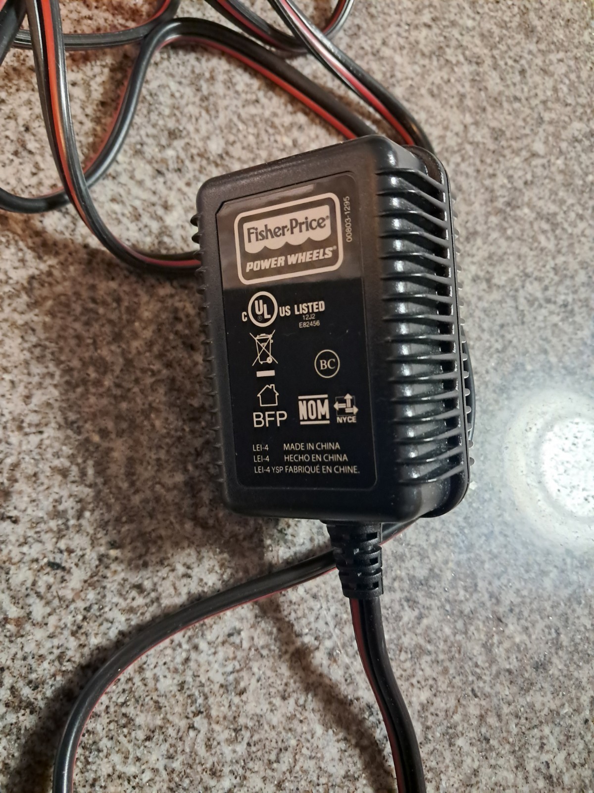 Fisher Price Power Wheels Charger