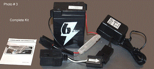 NEW 6 Volt Replacement Rechargeable Battery & Charger For Quads