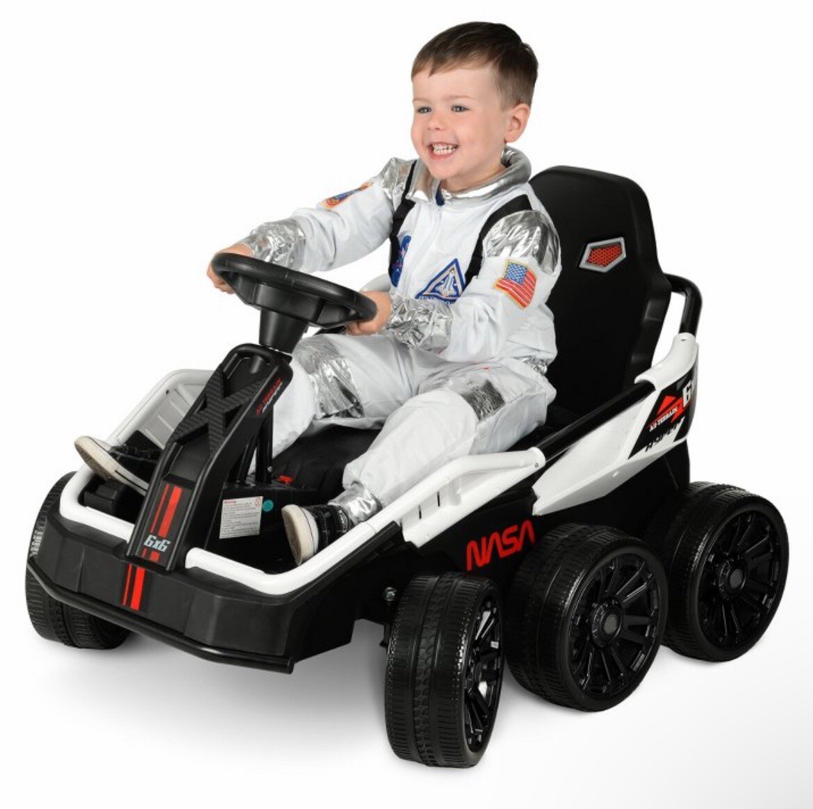 Hyper NASA Space Buggy 12 Volt Battery Powered Ride-On for Kids.
