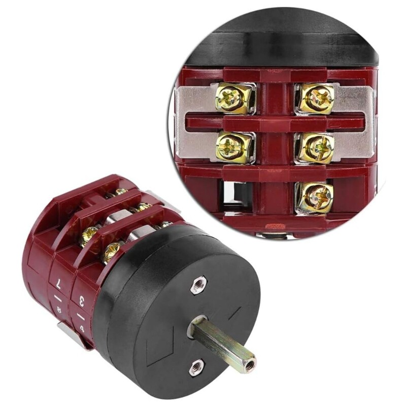 32A Car Tire Machine Reversing Switches with Overload Protective for Garage Use