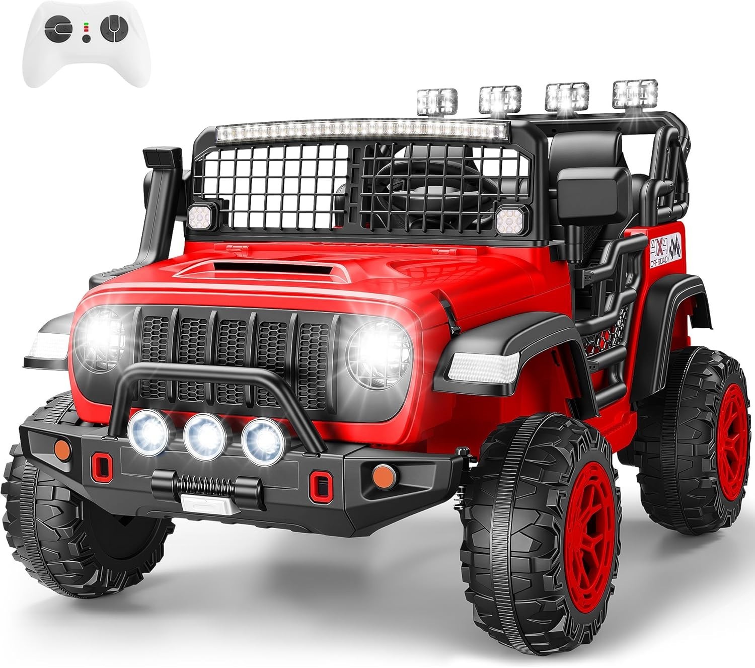 Ride on Car for Kids 24V Electric SUV w/Remote Control, 2x200W Motor Bluetooth🎁