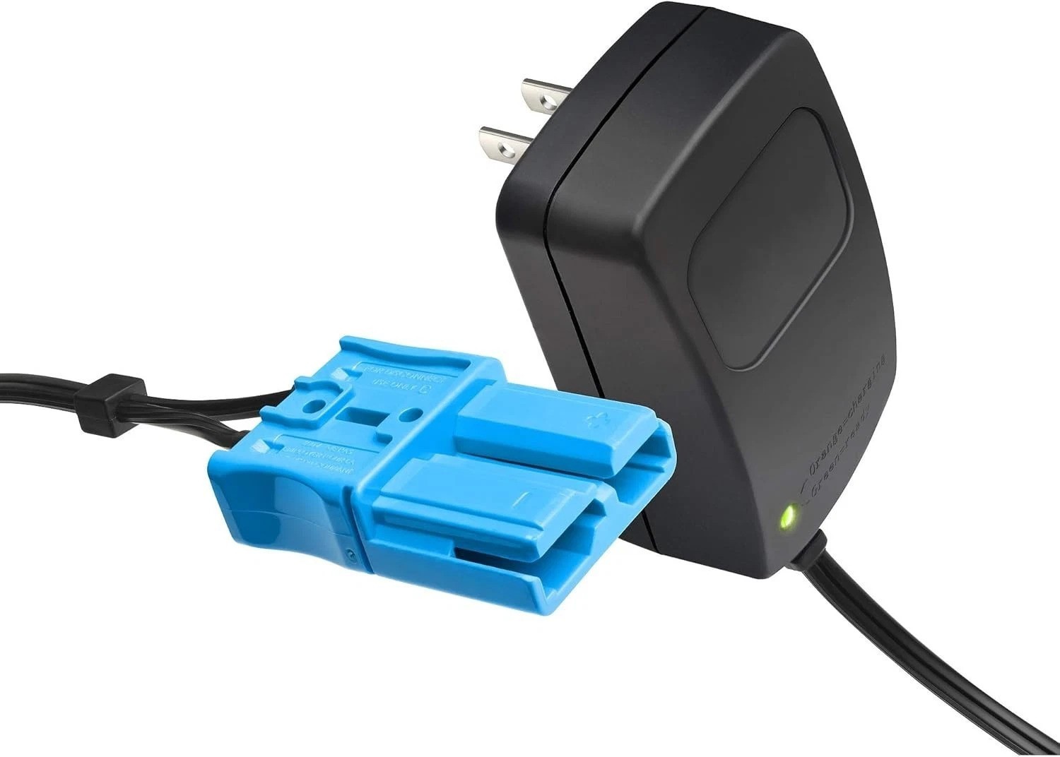 Kid Trax 12V Charger for Dodge Viper & Police Car – Reliable Black and Blue Plug