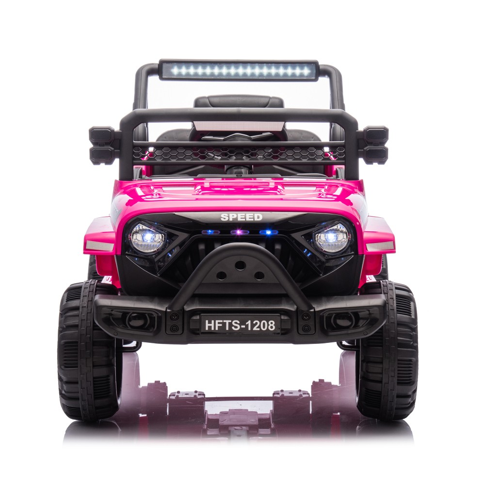 2 Seater Kids Electric Car 12V Ride on Toy Wheel Truck with Remote Control, LED
