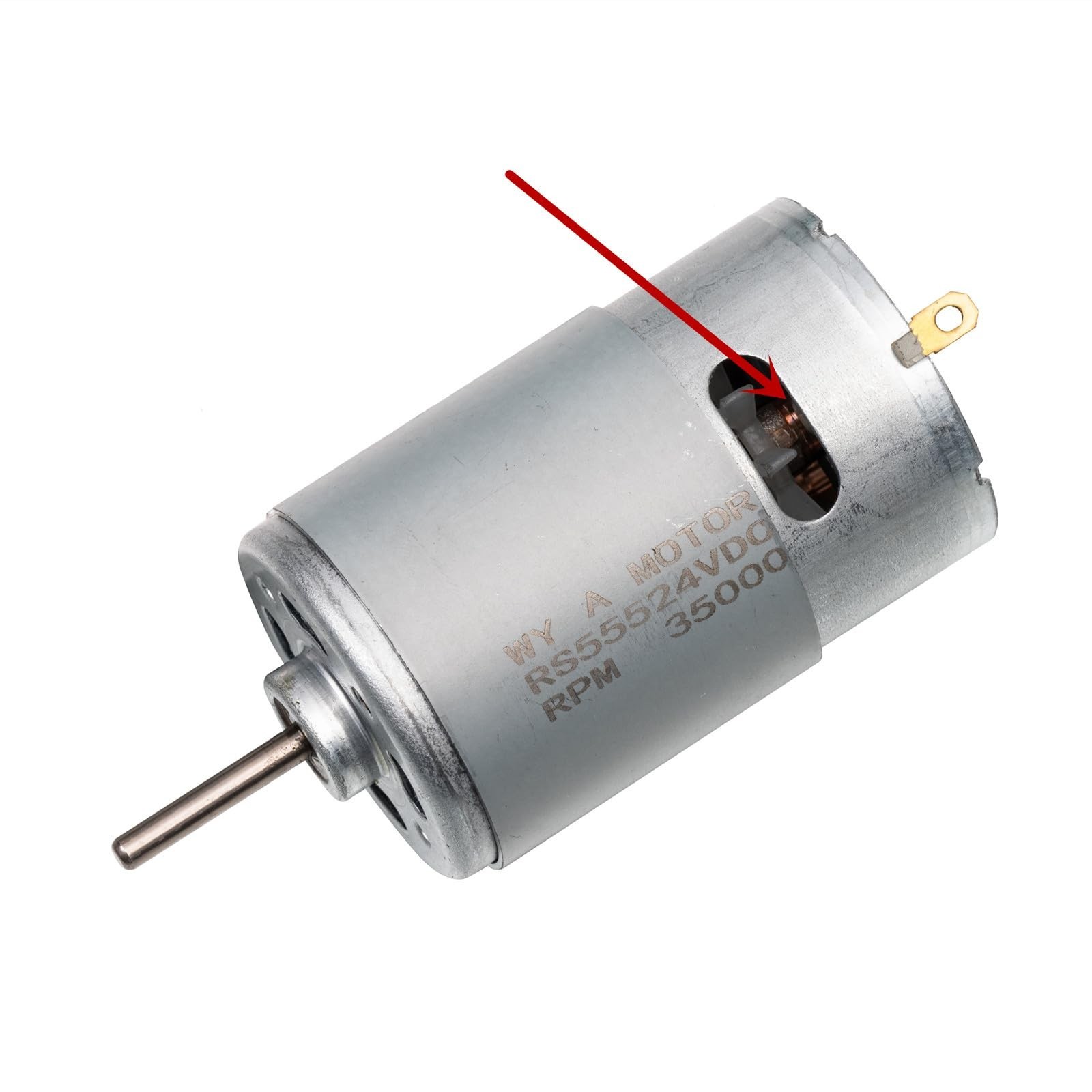 24V RS555 Electric Motor 35000RPM – 2 Pcs Power Wheel Upgrade, Gearbox Parts for