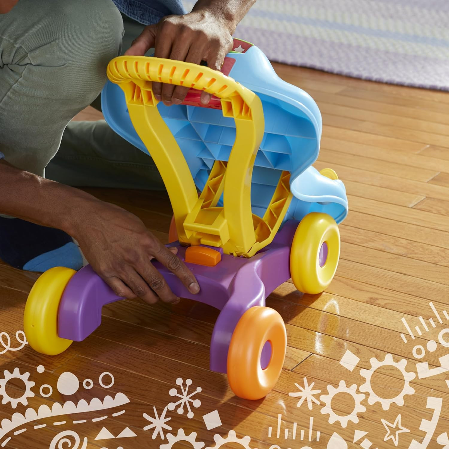 Step Start Walk ‘N Ride Active 2-In-1 Ride-On and Walker Toy for Toddlers and…