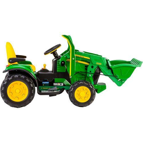 Peg Perego John Deere Ground Loader Battery-Powered 12-Volt Ride-On NEW